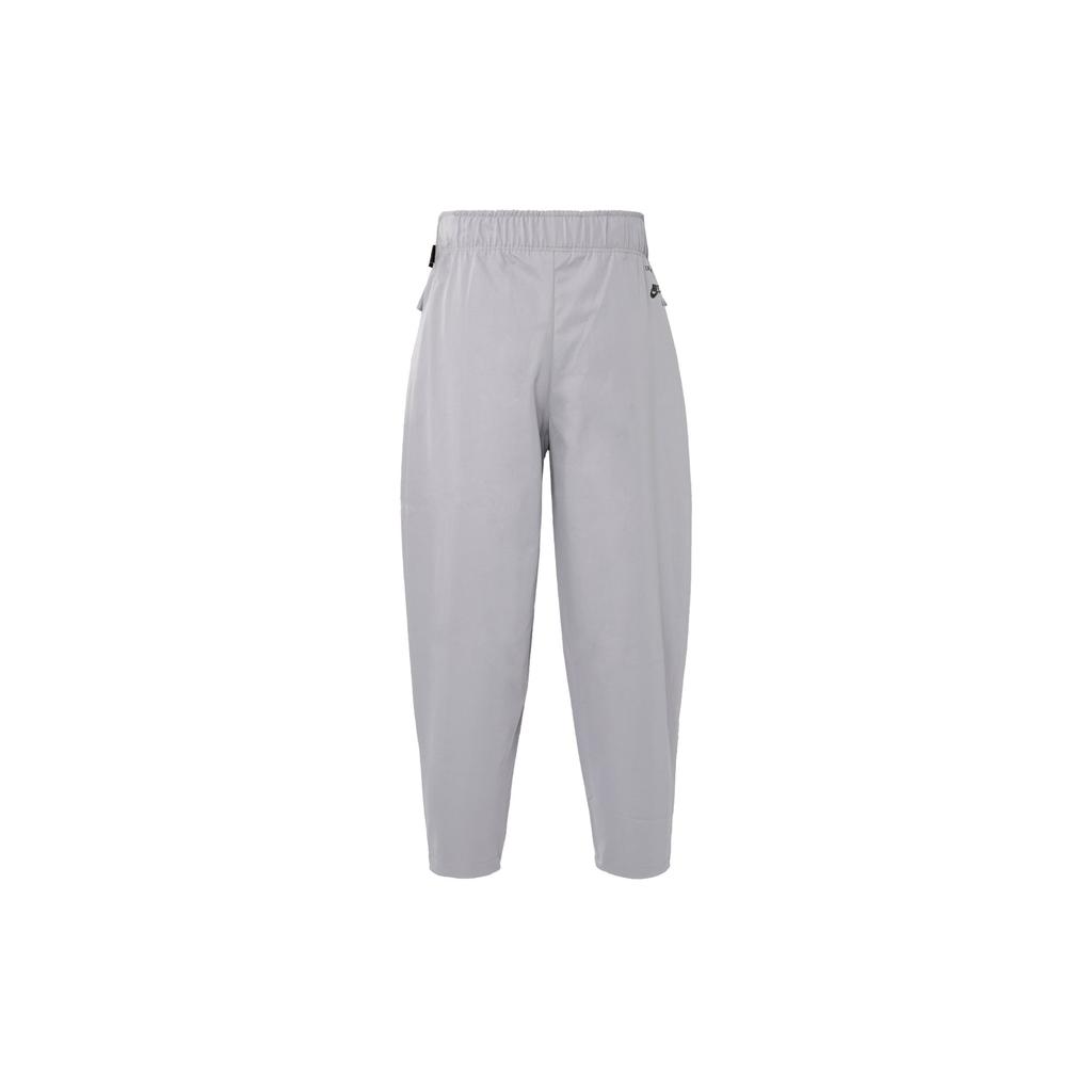 Nike Einfarbiges Logo-Print Lässige Gerade Hosen Damen Unterteile Grau DD4617-521