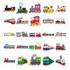 50 Sheets of Cute Train Cartoon Stickers - Waterproof DIY for Phones & Suitcases