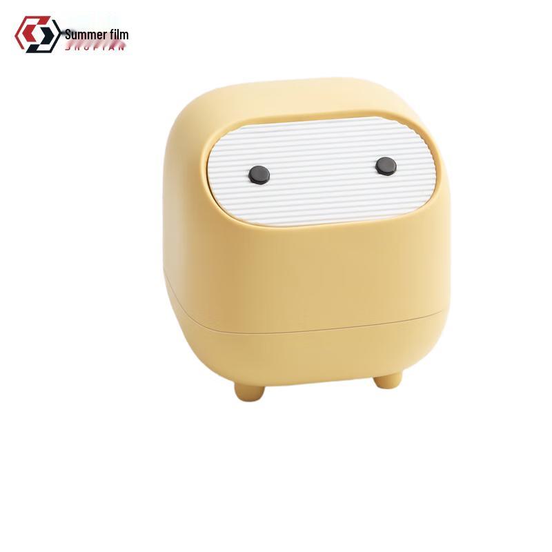 Shupian Ninja Desktop Press-Type Mini Trash Can SN25