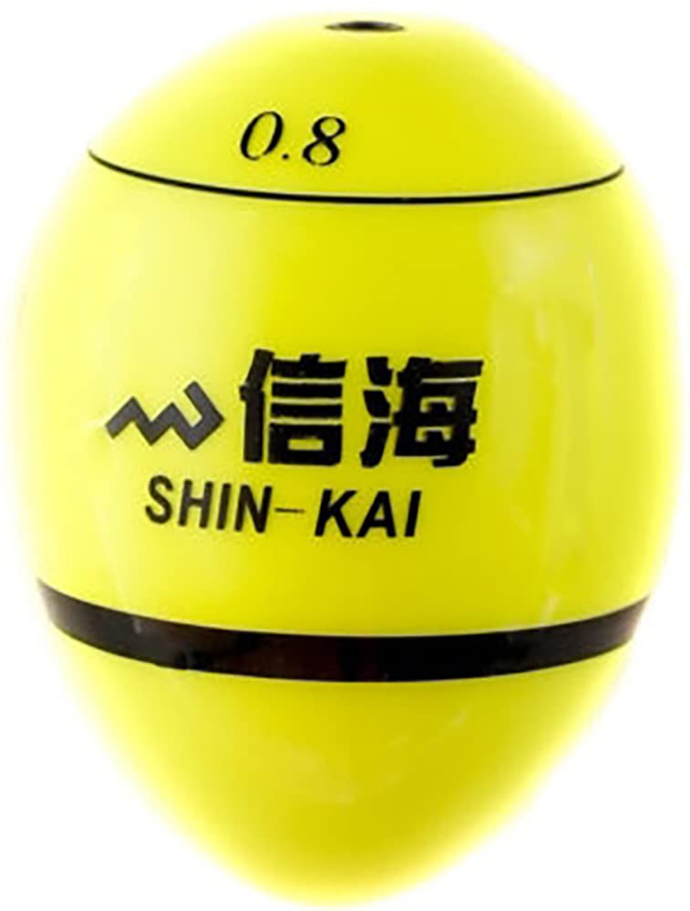 MARUSHINGYOGU Dragon Conical Float Shinkai Yellow No. 0.8 #0.8