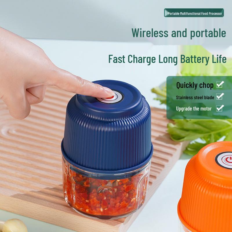 2025 Electric Garlic Chopper Type-C Charging Food Processor JL7005