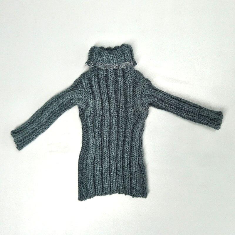 Knitted Woven Outfits Handmade Tops Clothes Sweater For Barbie Doll For 1:6 BJD Doll Gifts Kids Toy Dolls Accessories