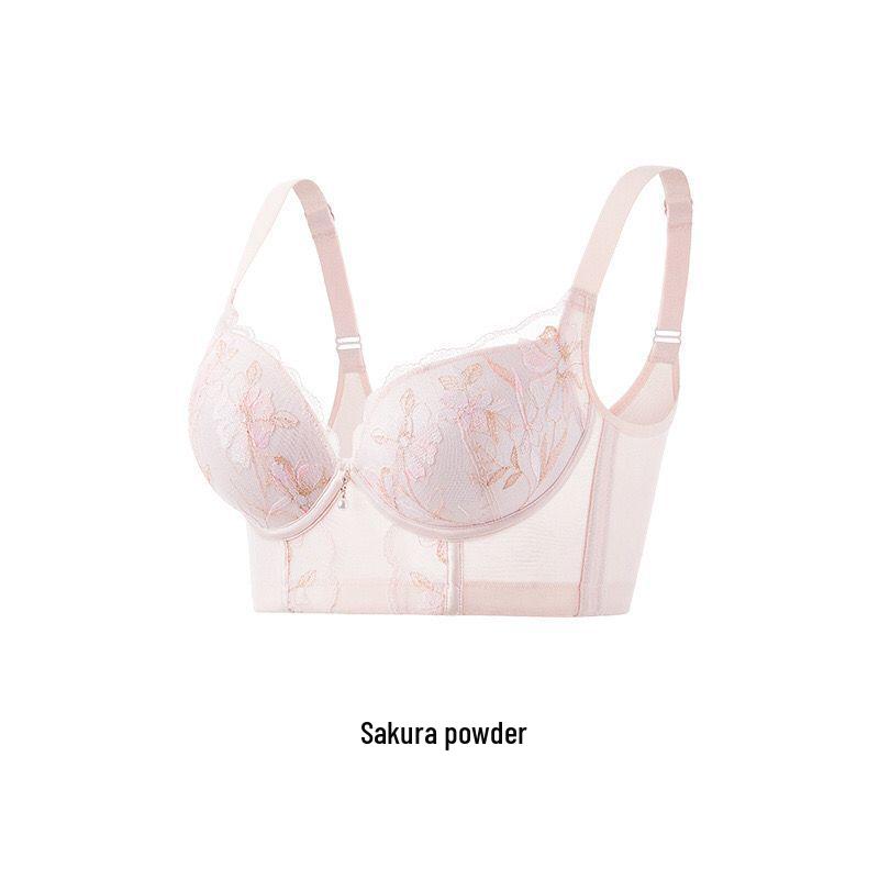 Adjustable Push-Up Bra: Supportive, Anti-Sag, Enhancing Beauty Salon Lingerie for Small Busts