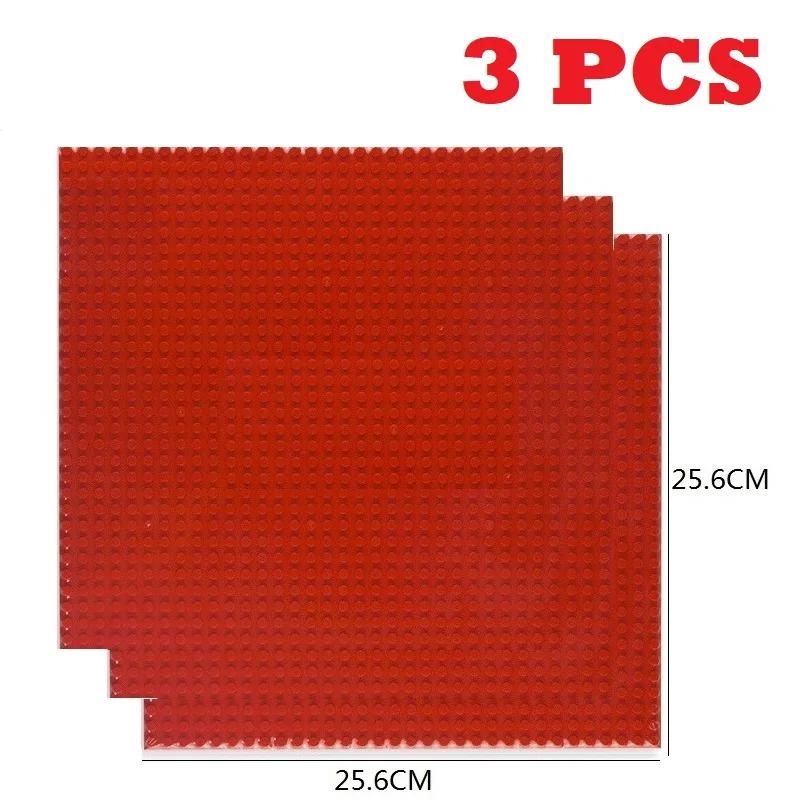 3 ADET Klasik Taban Plakaları Blokları 32x32 32x16 Nokta ABS Plastik Yapı Taban Plakaları Tuğlalar Montaj Şehir Yolu MOC Friends Şehir Oyuncakları