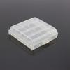 Hard Plastic Battery Holder Case Organizers Container For 2A 3A Size Batteries
