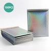 100PCS Holographic Mailer Laser Bubble Mailers Padded Envelopes Packaging Bags for Business Bubble Mailers Shipping Packaging