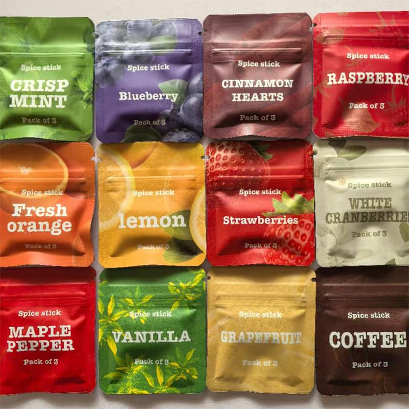 3Pcs/Bag Whistle Replacement Aromatherapycotton Core Fruit Flavor Quit Smoking Smokeless Preferred Infused Essential Oil