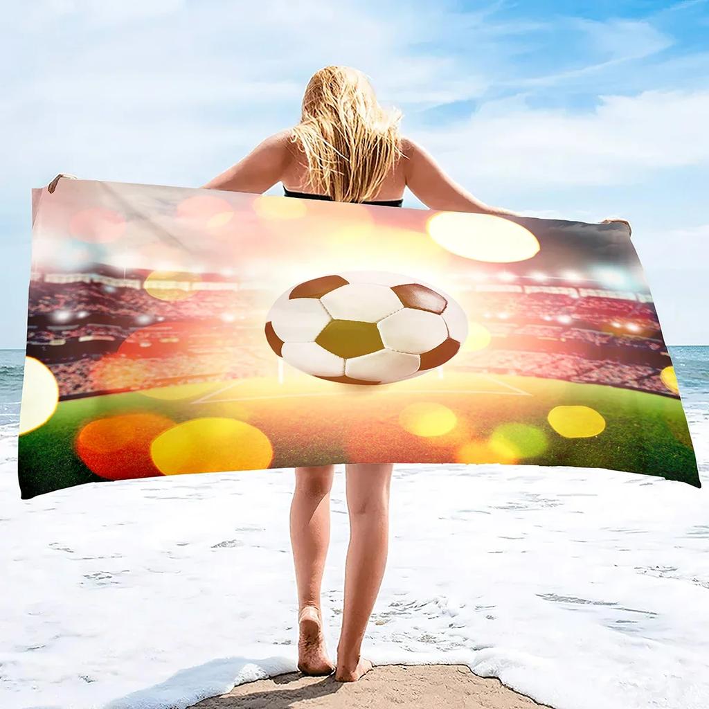 Large Beach Towel for Adults Quick Dry Beach Towel Comfortable Soft Towels Summer Swim Towel for Bathroom Spa Gym Yoga Beach