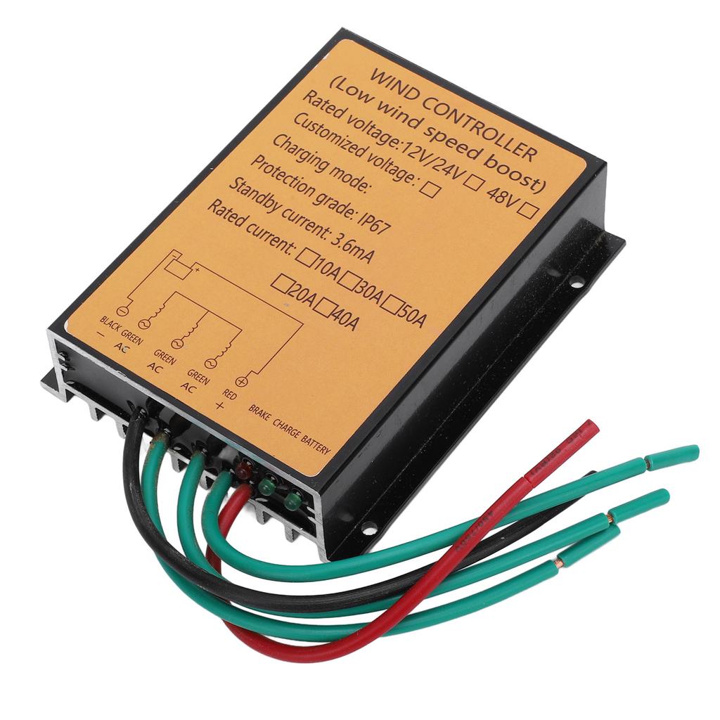 400W Windturbinen-Laderegler 12V 24V IP67 Wasserdicht MPPT Windturbinengenerator