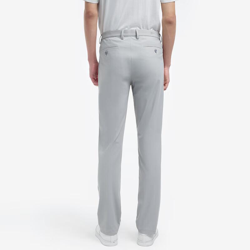 K-Boxing Men's Lightweight Straight Fit Stretch Casual Pants