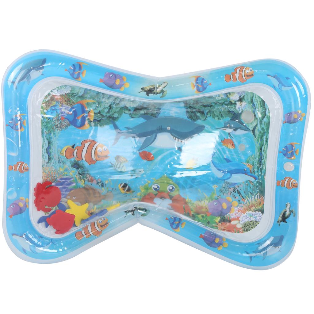 Baby Water Play Mat Inflatable Water Patted Pad Pool Cushion Toddler Toy