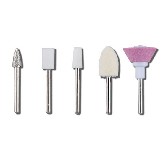 Nail Polishing Machine Manicure Tool With 5 Grinding Drill Bit