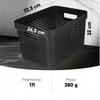 Curver Basket Container Box Organizer Set 3x