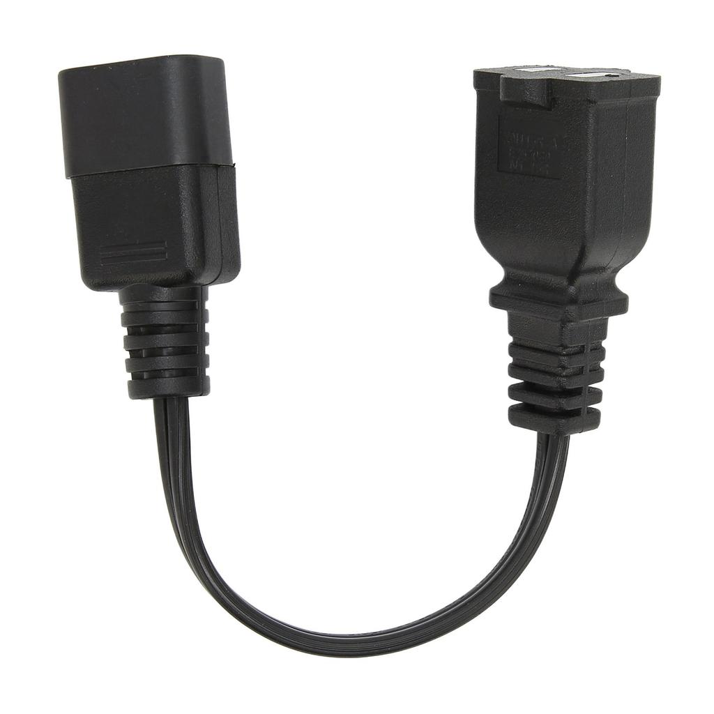 IEC320 C14 to 1 15R Cord Male to Female Waterproof Power Adapter Cable for Desk Lamp Digital Camera