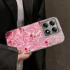 Pink Cherry Bow Leopard Star Heart Girls Women Phone Case For Xiaomi 14T 13T Pro 14Tpro 11 Lite 5G NE Shockproof Fundas Cover