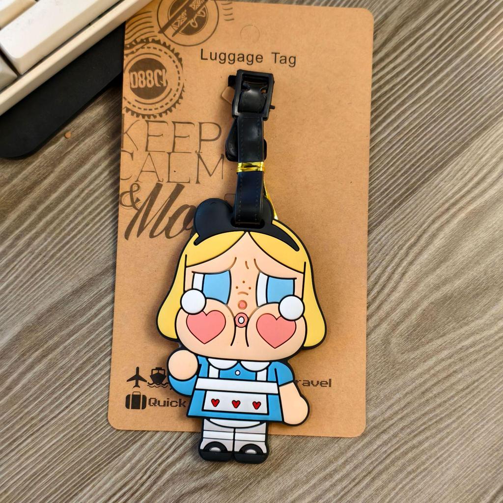 Crybaby Molly Cartoon Cute and Quirky Luggage Tag