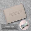 Men's Leather Dual Card Holder & Driving License Sleeve