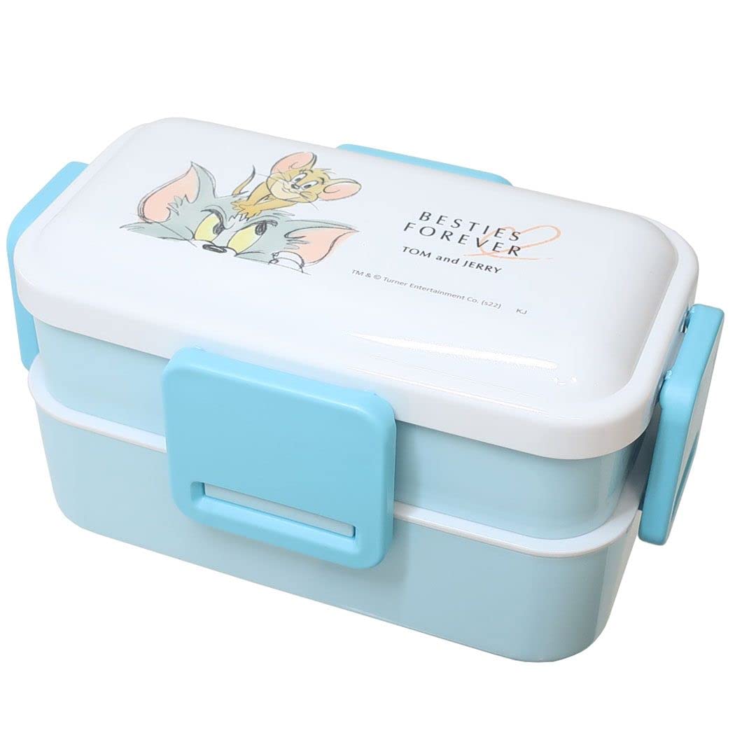 

Kamiojapan Tom and Jerry Antibacterial Fluffy 4 Point Lock 2 Tier Lunch New School Warner [Lunch Box] Box/Up Bros.