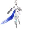 Bohemian Style Key Chains Dreamcatcher Keyring Feather Keychain Car Keychain Pendant