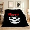 Misfits Skull Flannel Blanket Throw Blanket Soft Warm Sofa Bed Camping Car home Decor Unique Christmas Gift C9301345