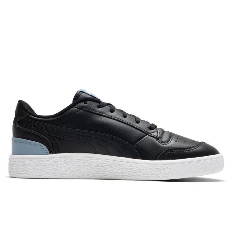 PUMA Ralph Sampson Low 'Black Faded Denim' Men's 370846-05