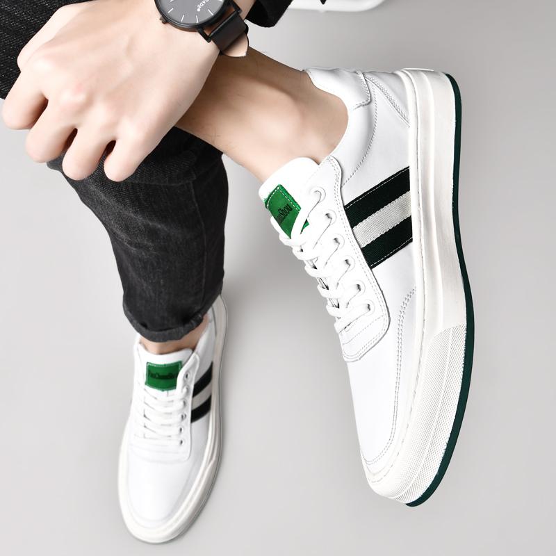 High End Brand Breathable Men's Sports Oxford Shoes Wear-resistant Soles Men's Leather Casual Shoes Lace Up Hiking Shoes