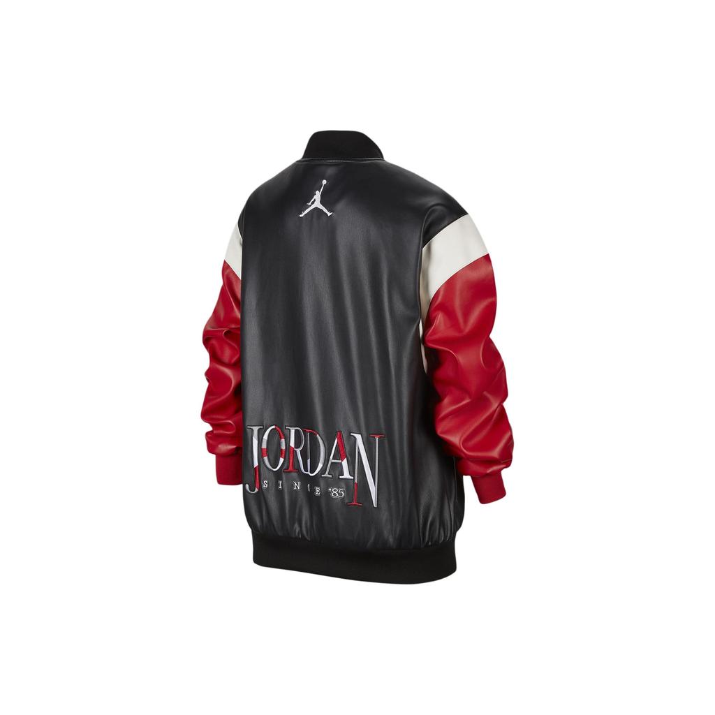 Jordan Varsity Color Block Casual Bunda s dlouhým rukávem Dětské bundy Černá HF2561-010