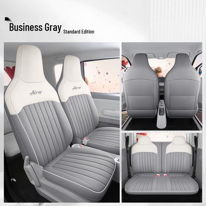 Wuling Sunny Universal Cartoon Leather Car Seat Cover, Full Surround for All Seasons.