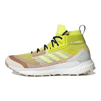 Terrex Free Hiker Primeblue Giallo Pulsante Tono Beige Sneakers da Uomo Giallo Acido FZ3627