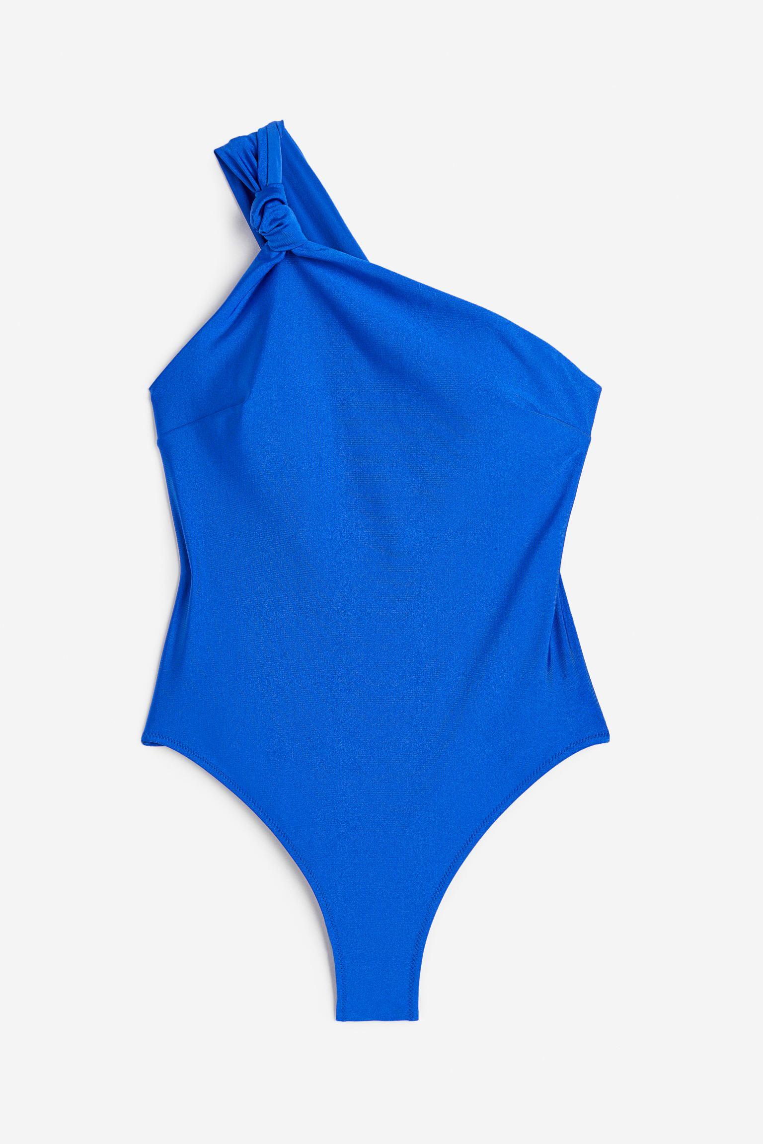 

High leg one-shoulder swimsuit