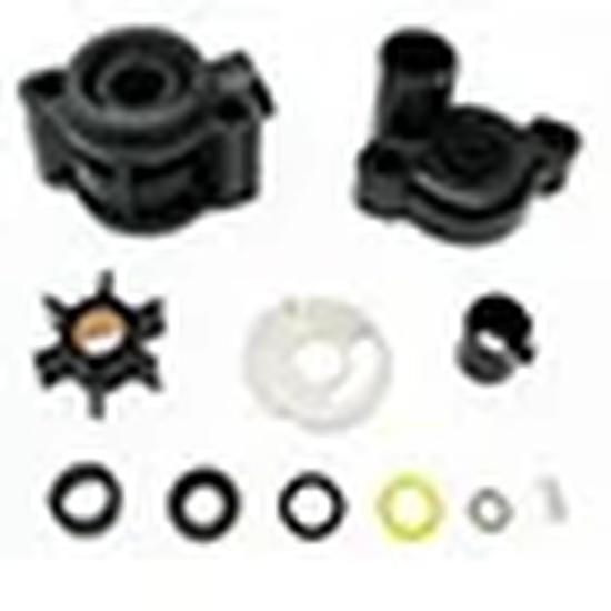 Fit For Outboard Mercury 2 2.5 3 4 5 6 HP 4&2 Stroke Water Pump Repair Service Kit With Housing 16159A03 46-16159T01 8M0155395