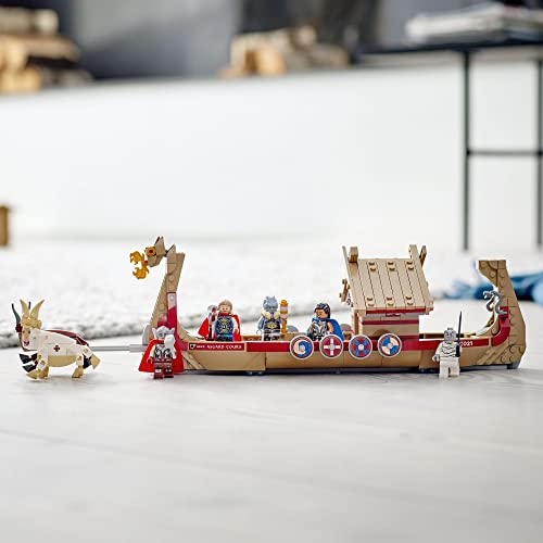 LEGO Super Heroes Thor's Viking Ship 76208 Toy Block Present Sentai Hero Superhero American Comics Boat Boys Ages 8 and Up