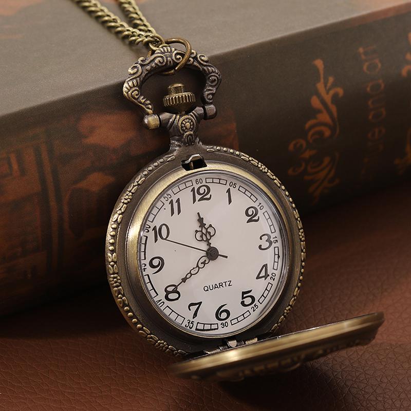 Ceasuri de buzunar pentru bărbați la modă, cuarț, ceas de buzunar pentru bărbați, cadou de Crăciun, colier cu pandantiv, ceasuri de buzunar, alegerea ideală pentru cadouri pentru bărbați și femei