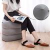 Inflatable Travel Footrest for Airplanes, Trains, and Cars