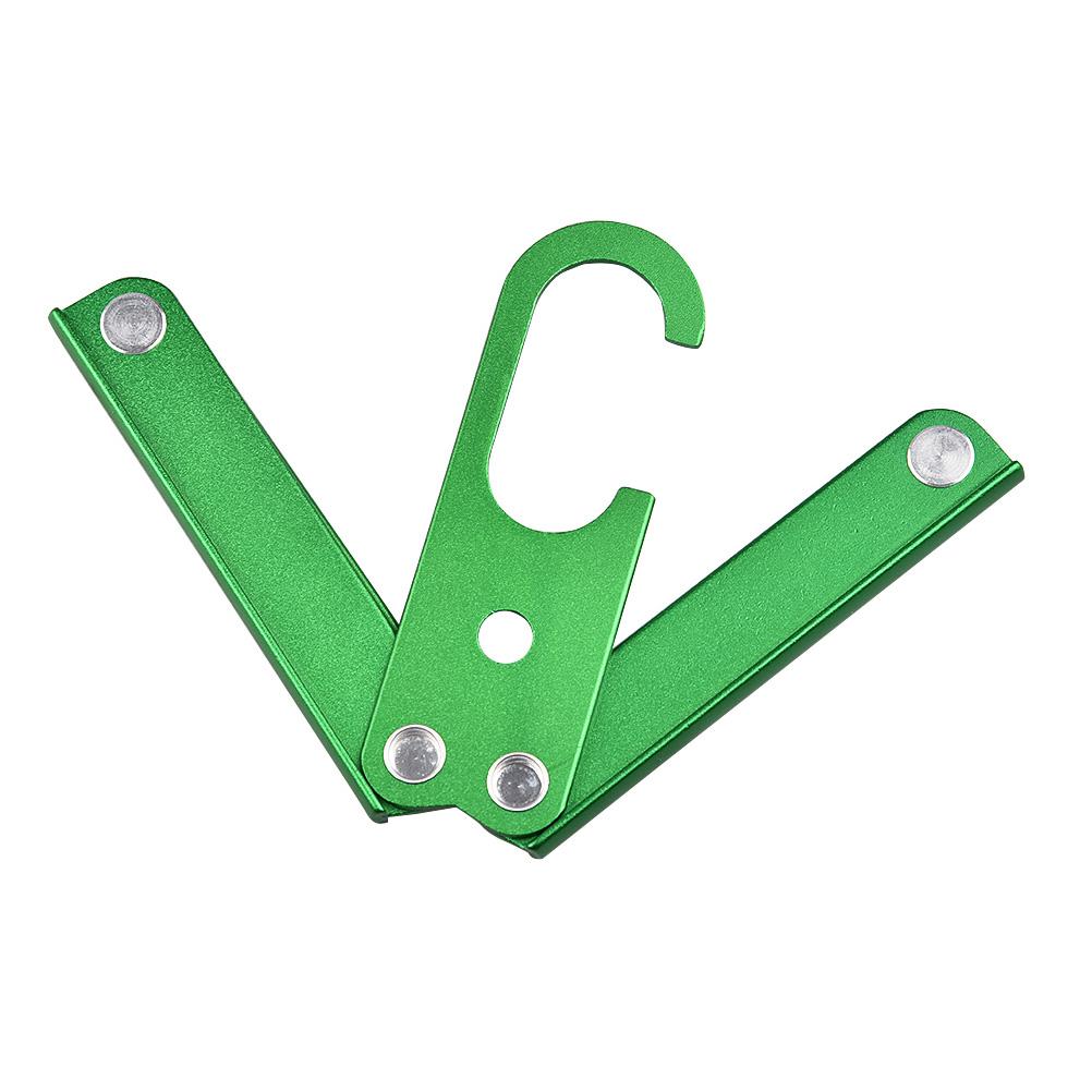 Tragbarer faltbarer Kleiderbügel Wäscheständer Aluminium Kompakt Reise Kleinformat Hosen Socken Hemden Faltbare Kleiderbügel Für Zuhause