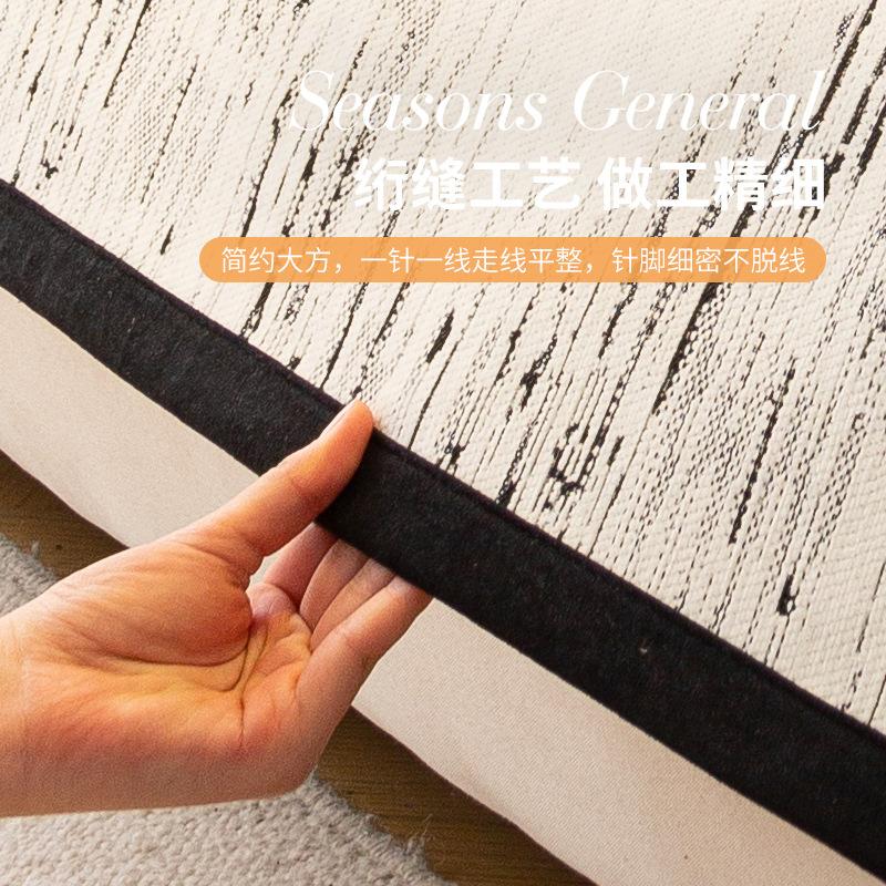 European Chenille Sofa Cushion, Universal Non-Slip In All Seasons, High-End Sofa Seat Cushion, Straight Row Of Three-Person Dust Cloth