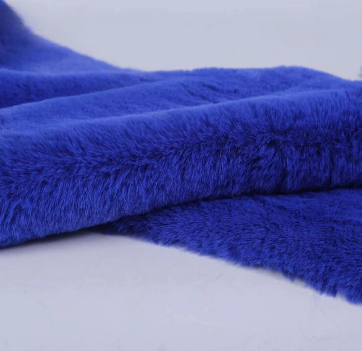 50x170cm Thickened Imitation Rabbit Plush Fabric Fur 2cm Soft Faux Fur Fabric DIY Collar Of Coat/Clothing Accessories/Scarves