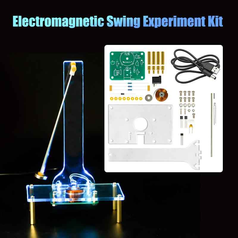 Diy Electromagnetic Swing Induction Kit Pcb Teaching Training Oscillator Welding Production Set Electronic Kit
