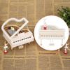 Piano Shape Ballet Dancing Girl Music Box Home Ornament Jewelry Box Kids Toys Gift