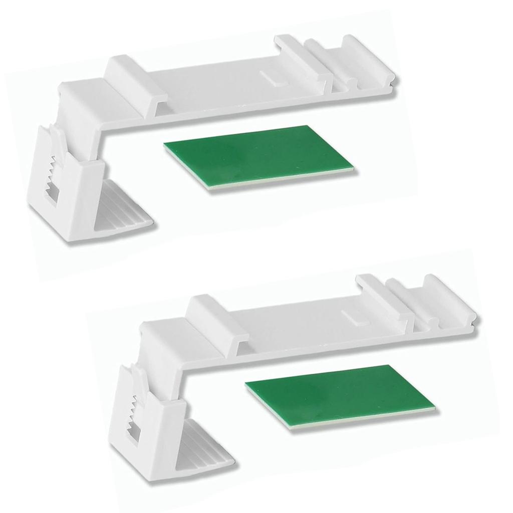 Roller Blind Fixing Brackets Adjustable Easy Installation Roller Curtain Holder Window Shade Repair Parts No Drilling