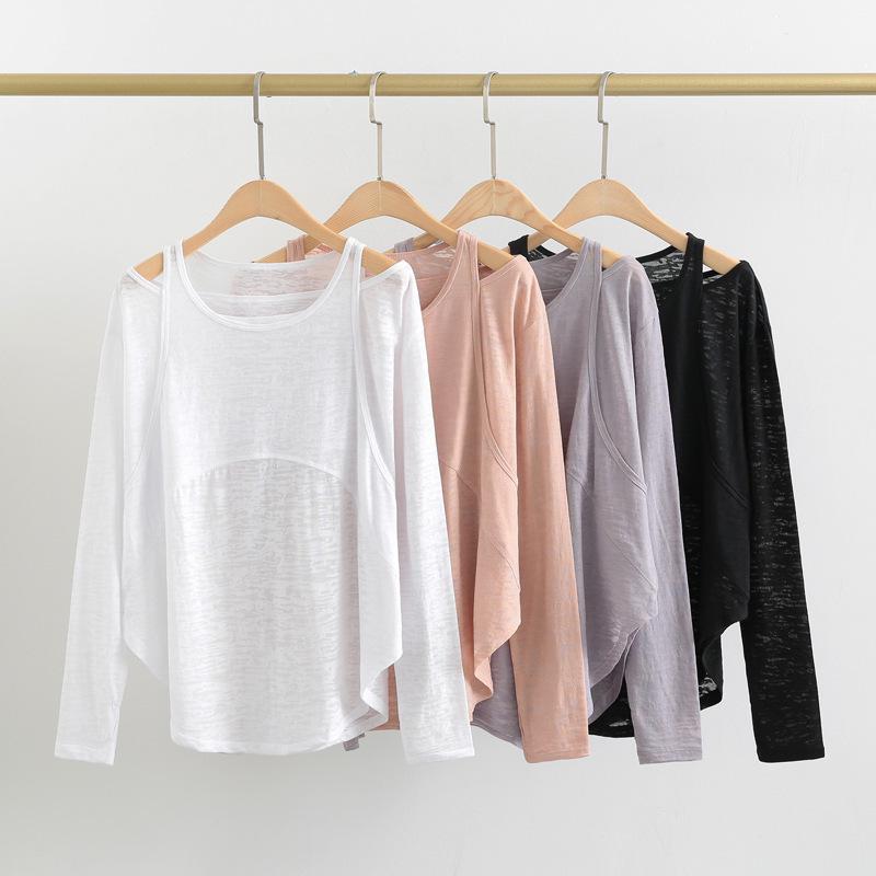 

Women s High-End Loose Long-Sleeve Quick-Dry Yoga & Running Top for Autumn/Winter Extra Large