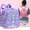 Kid Stylish Cartoon Backpack With Durable Fabric Colorful Pattern Zipper Closure