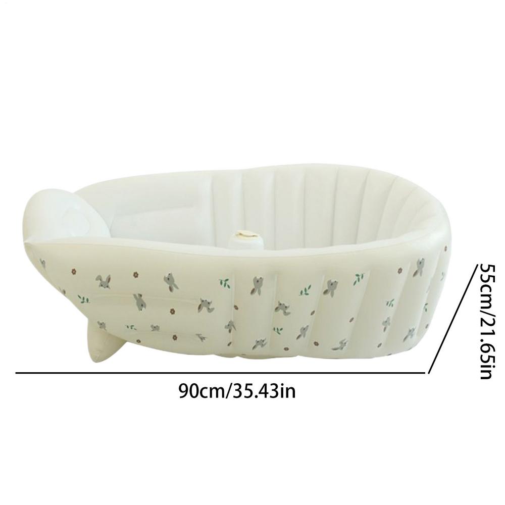 

Bath Tub Baby Inflatable Travel Bath Tubs for Babies Foldable Sitting Shower Bathtub Portable Bathroom Accessories for Kids Boys