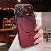 Luxury Shockproof Matte Bumper Clear Magnetic Case For iPhone 17 Pro Max 16 15 14 13 For Magsafe Shockproof Hybrid Lens Cover