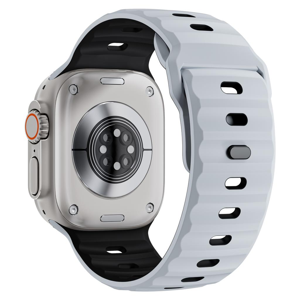 Band For Smart Watch Ultra 2 49mm 10 46mm 9 8 7 45mm Silicone Sport Soft Strap Bracelet Accessories for Watch Series SE 6 5 4 3 2 1 44mm 42mm