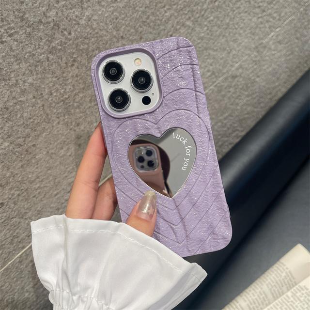 Husă moale pentru telefon cu oglindă de machiaj, cu oglindă de machiaj, de lux, pentru Iphone 14 13 12 Pro Max 11, drăguță, simplă, elegantă, antișoc