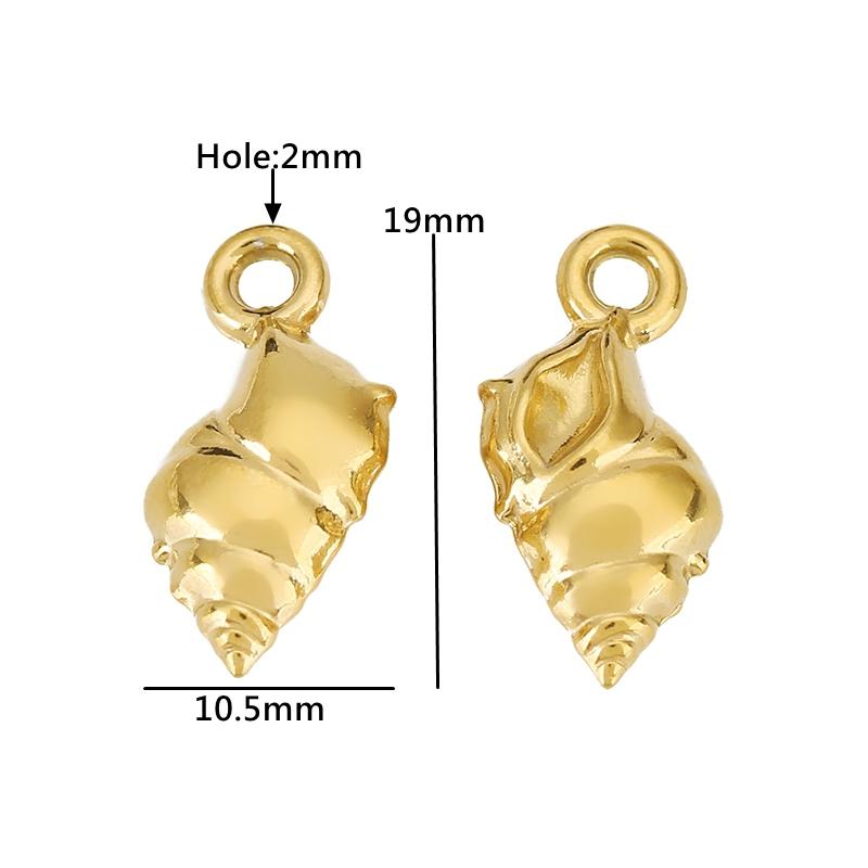 3pcs Lipstick Rabbit Conch Lovers Charms Skull Heart Mushroom Stainless Steel Pendants for DIY Necklace Bracelet Jewelry Making