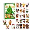 Dog Lovers Christmas Tree Ornament - 2D Design Cute Holiday Decoration