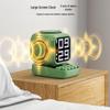 Little Magic Cube Smart Bluetooth Speaker with Magnetic Wireless Charger, Alarm Clock, White Noise, and Retro Design