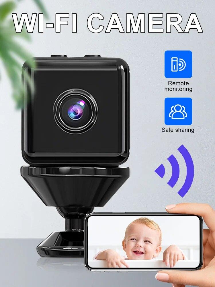X6 Mini IP Camera WiFi Sports Camera HD Wireless Security Surveillance Video Remote Monitor Smart Home Micro Cam